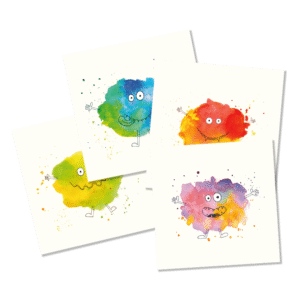 Monstertjes collectie 1 (4 stuks)